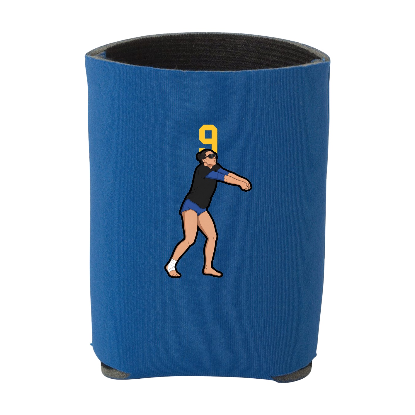 Can Holder — Number Top in Royal