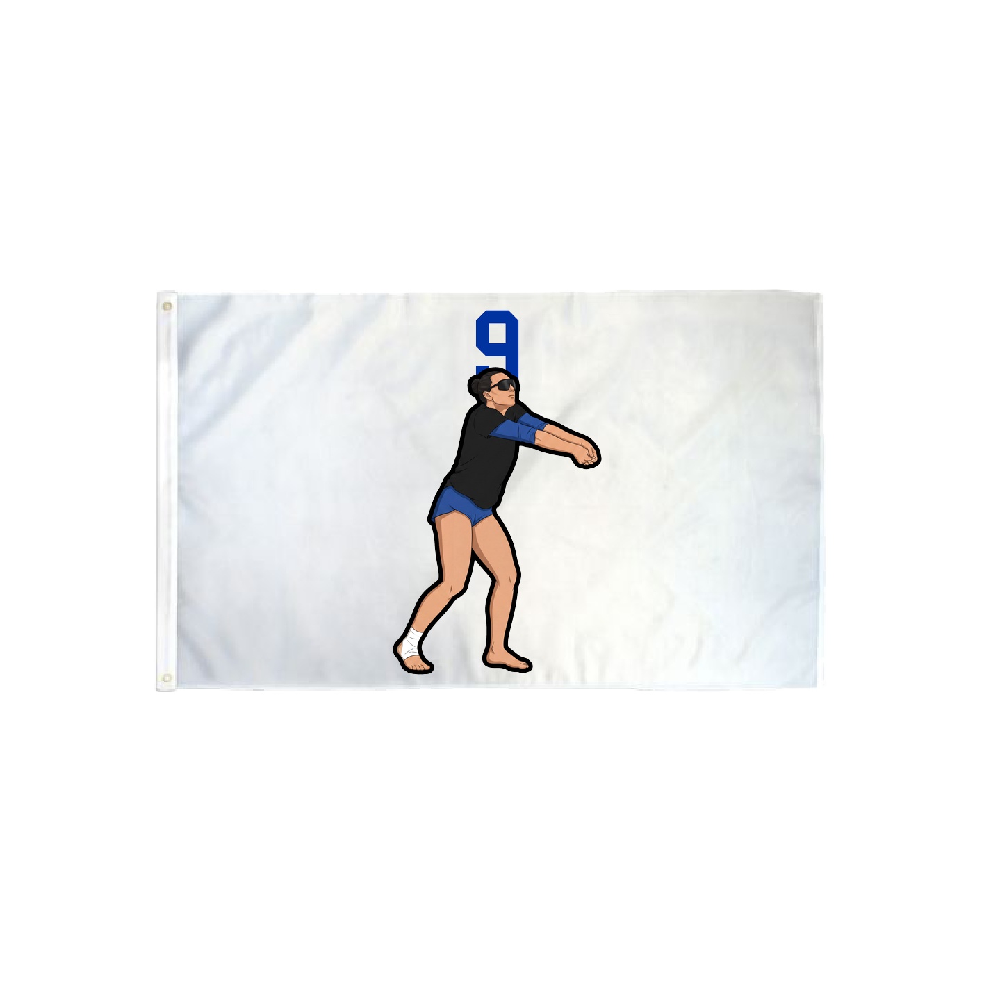 3x5 Flag — Number Top in Classic