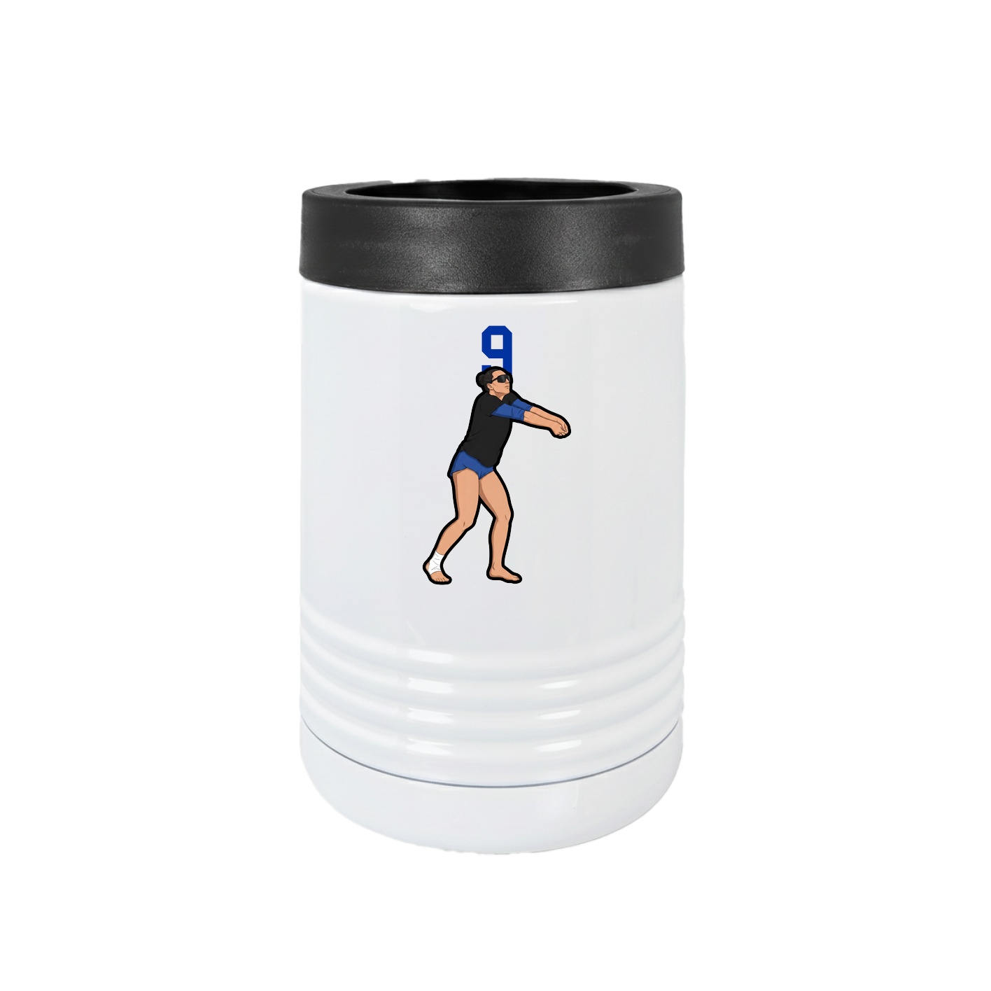 Beverage Holder — Number Top in White