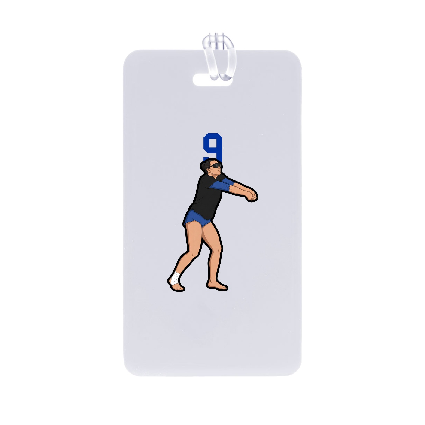 Bag Tag — Number Top in Classic