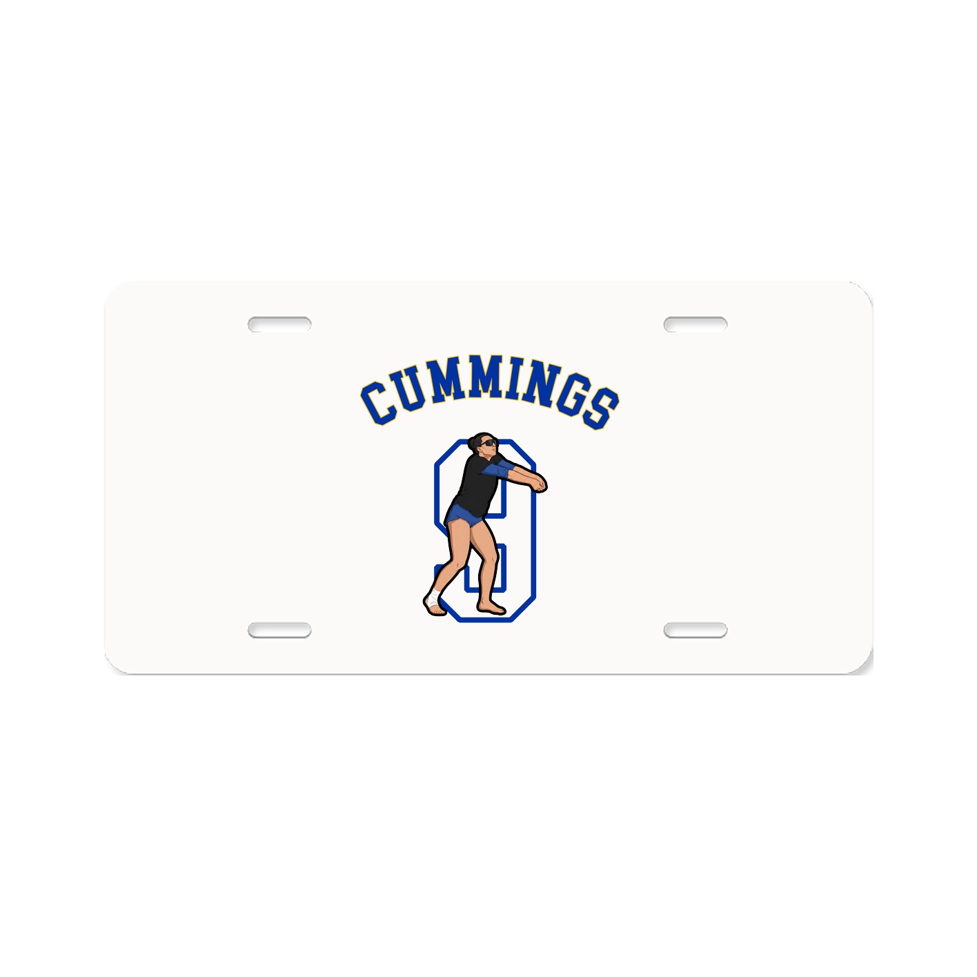 License Plate — Shirsey Arch in Classic