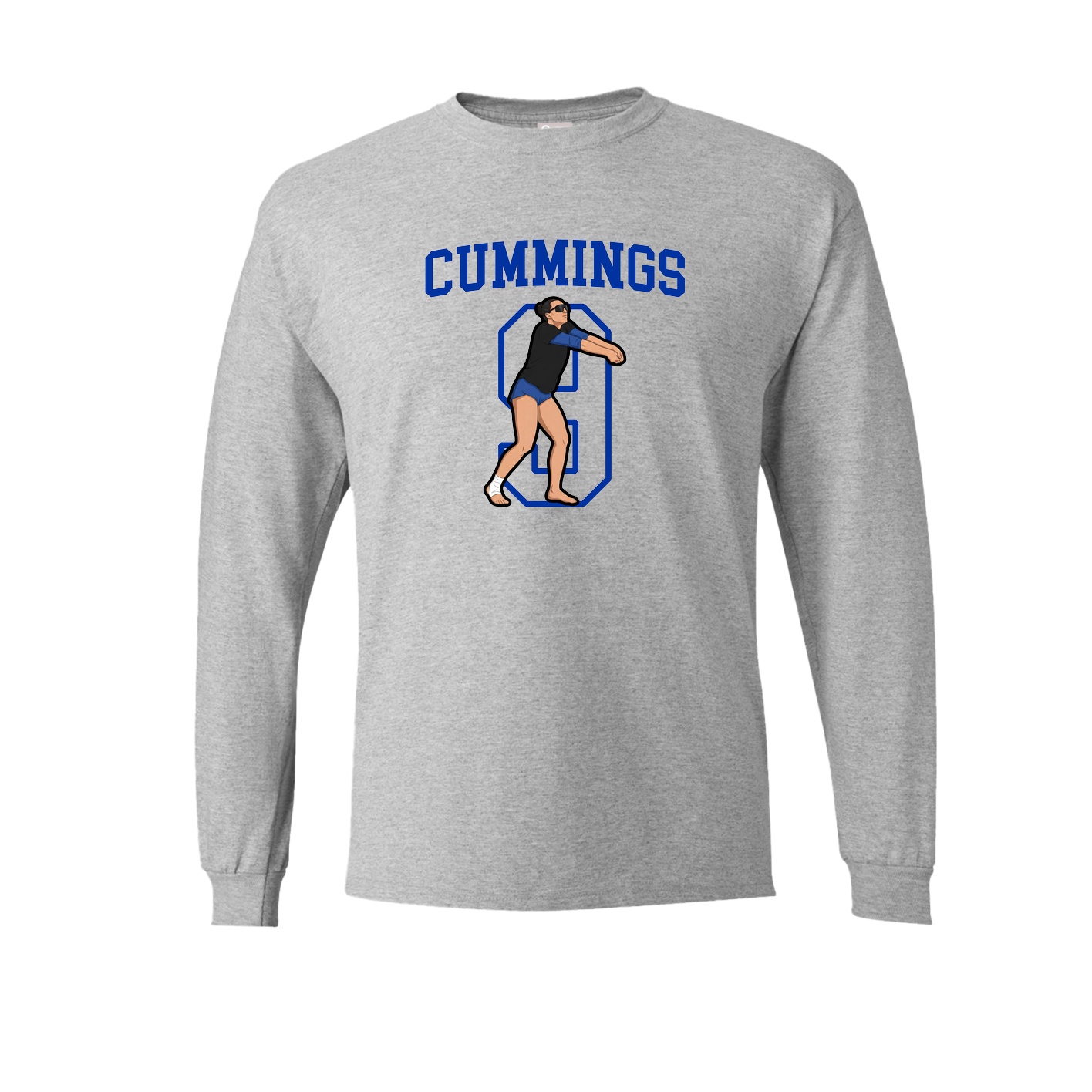 Long Sleeve Tee — Shirsey in Grey