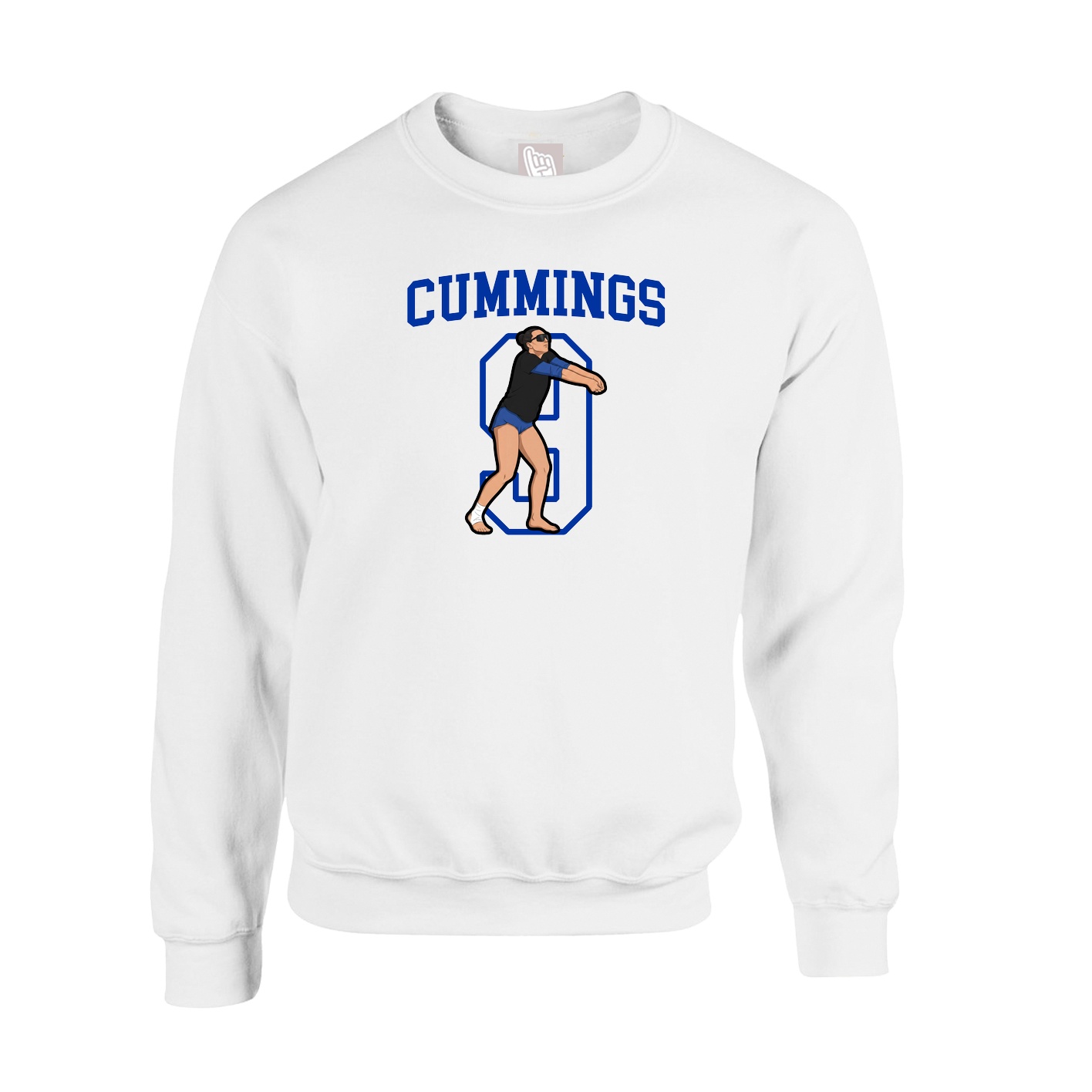 Fleece Crew — Shirsey in White