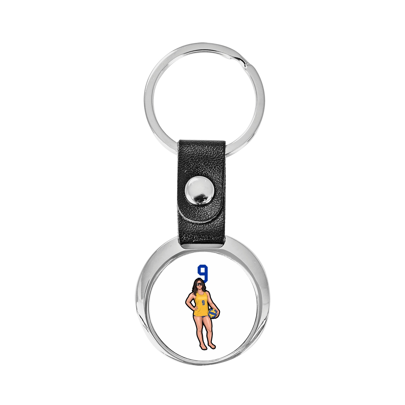 Key Chain — Number Top in Classic