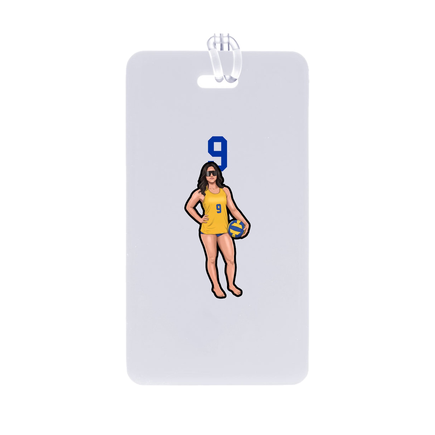 Bag Tag — Number Top in Classic