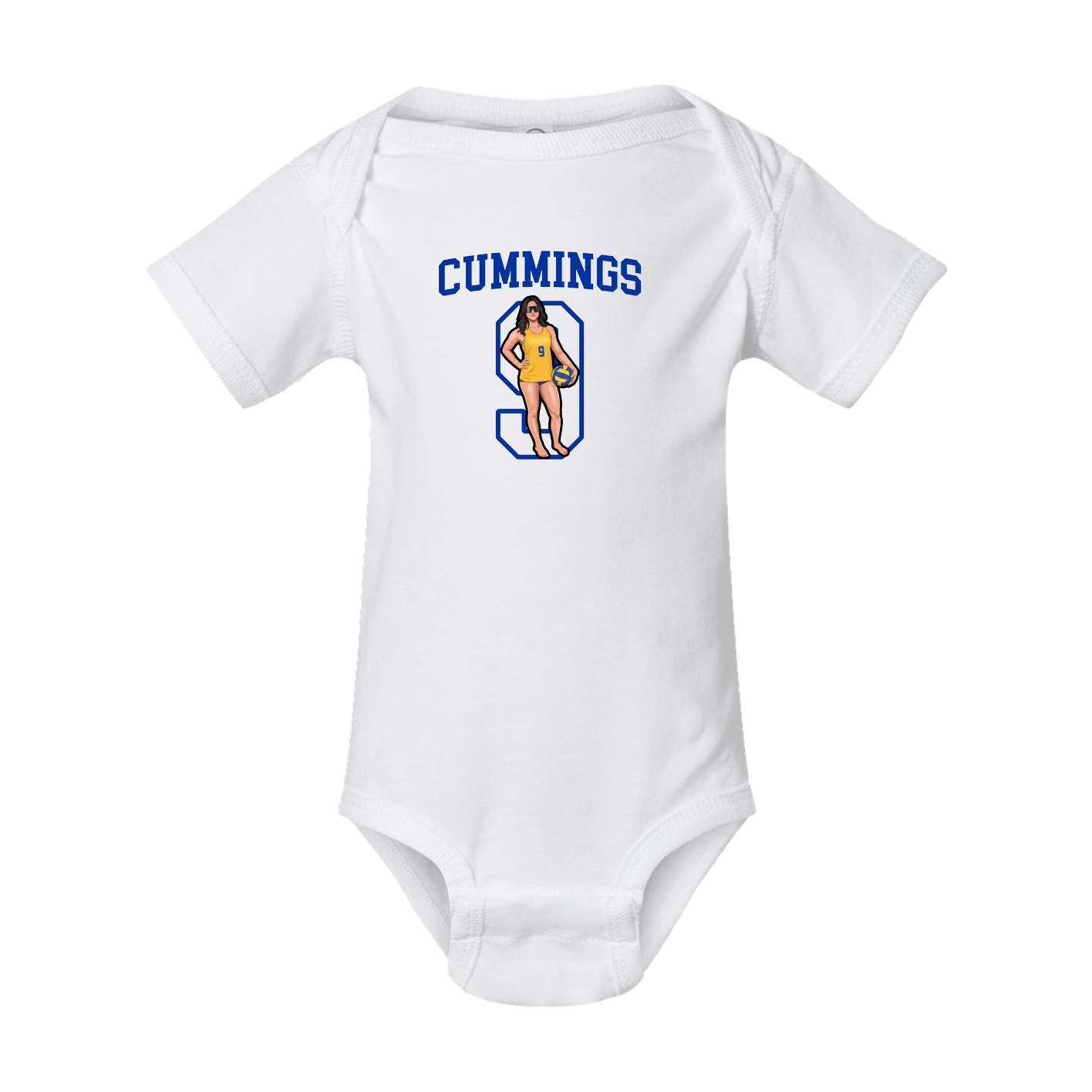 Baby Onesie — Shirsey in White