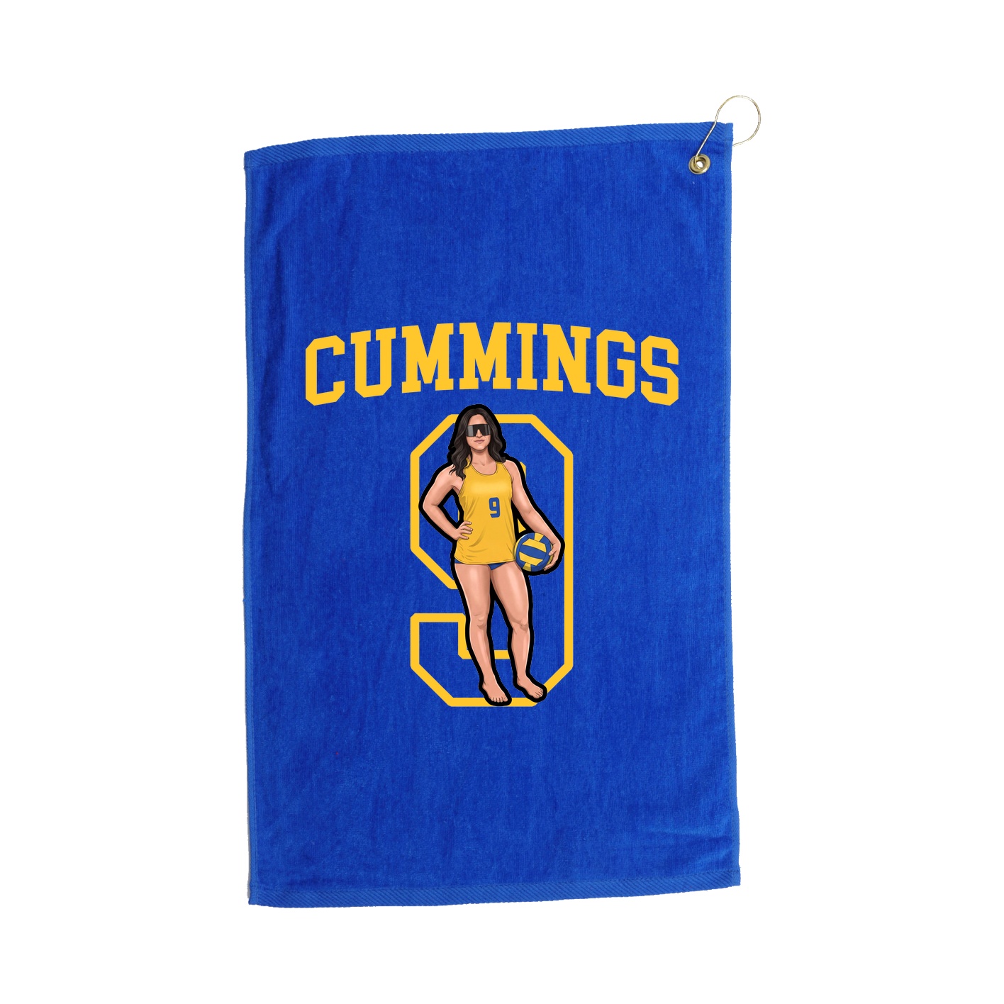 Golf Towel — Shirsey in Royal