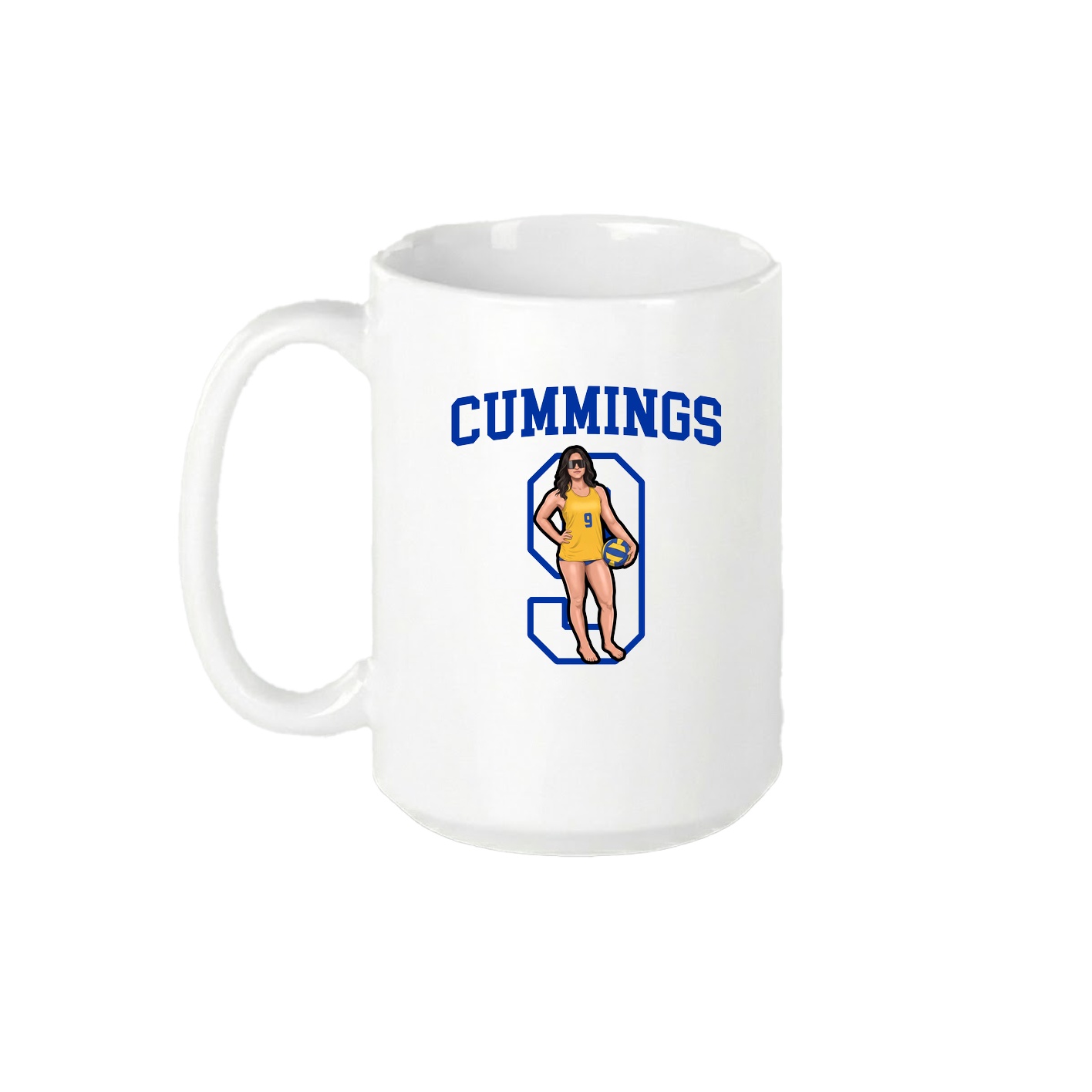 15oz Coffee Mug — Shirsey in White