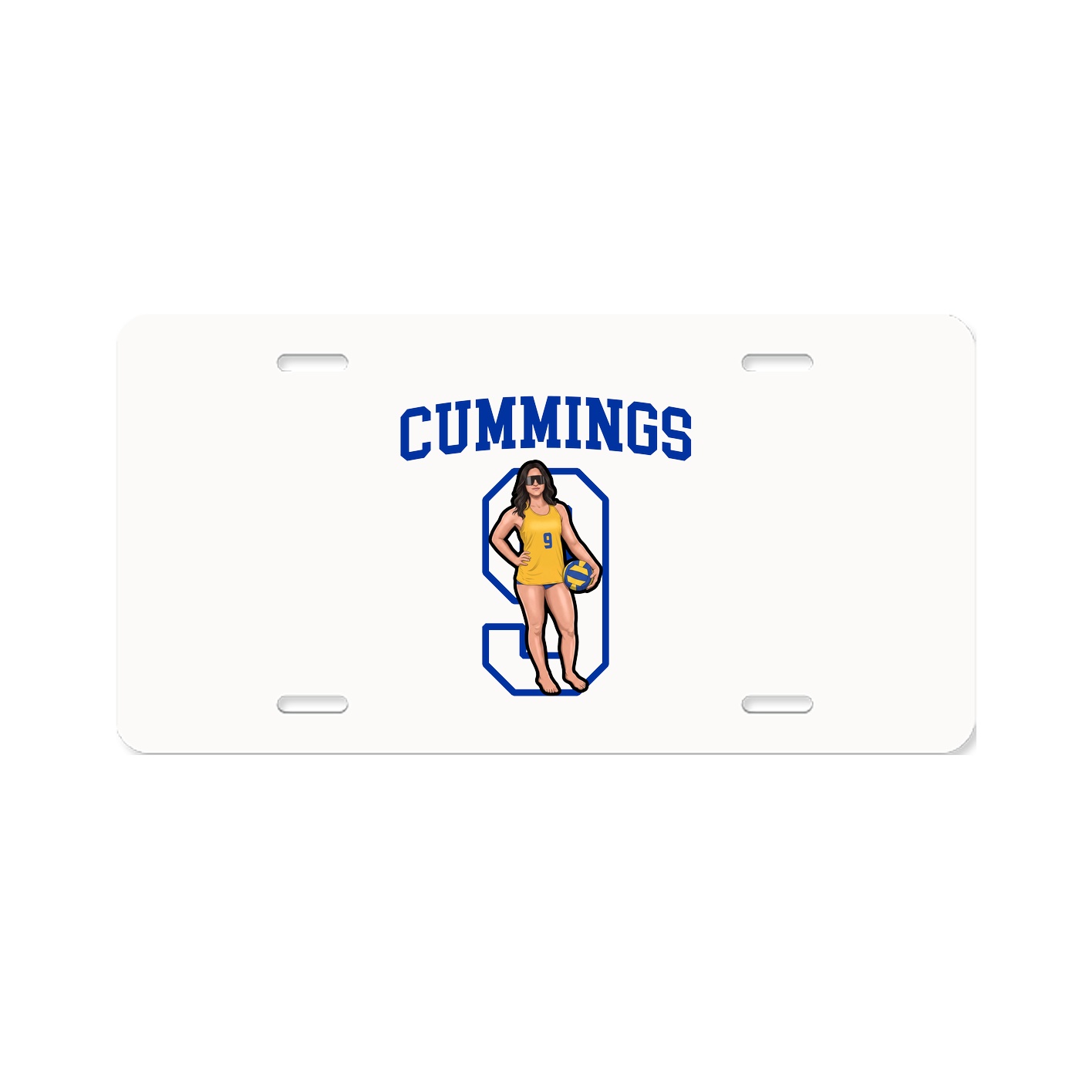 License Plate — Shirsey in Classic