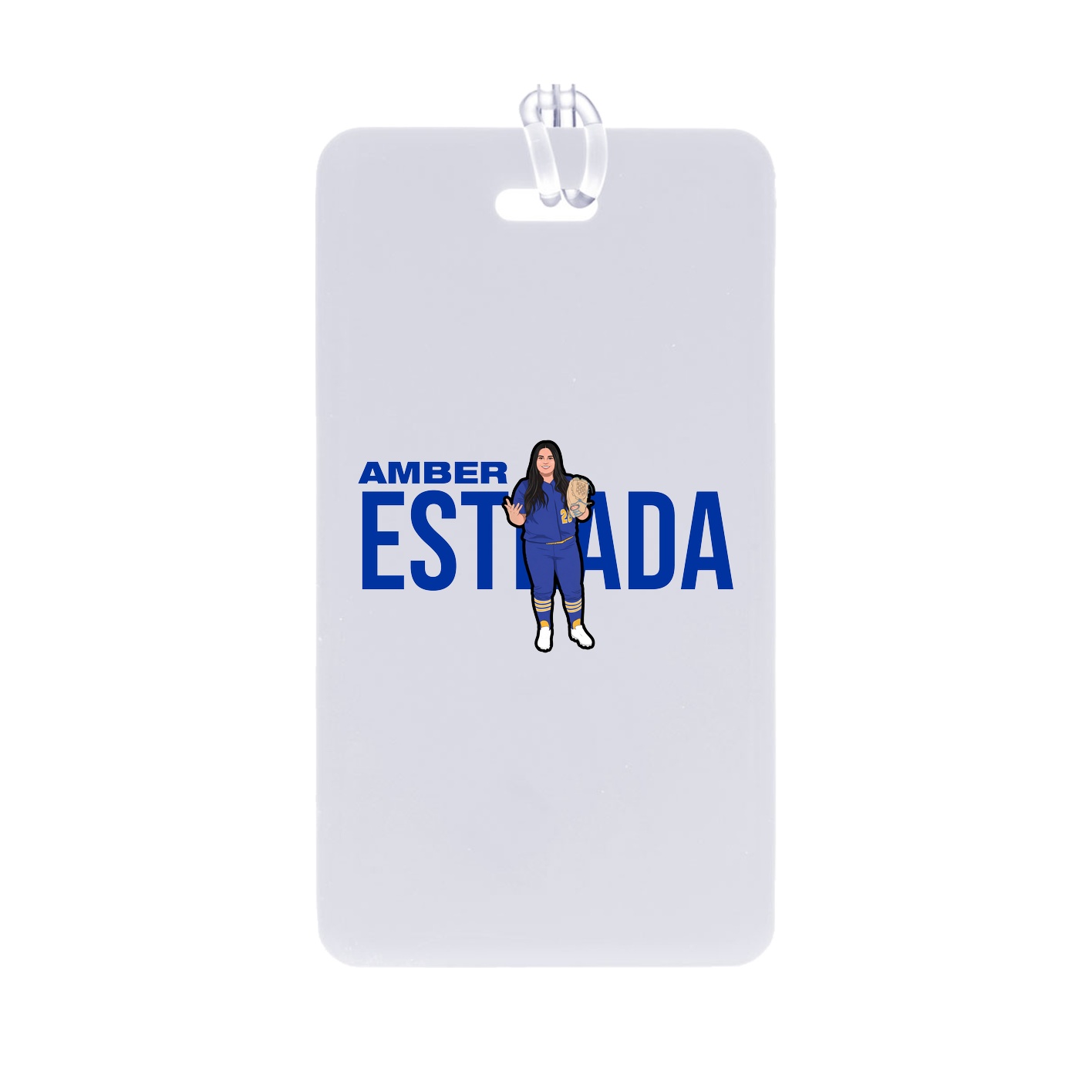 Bag Tag — Player Name in Classic