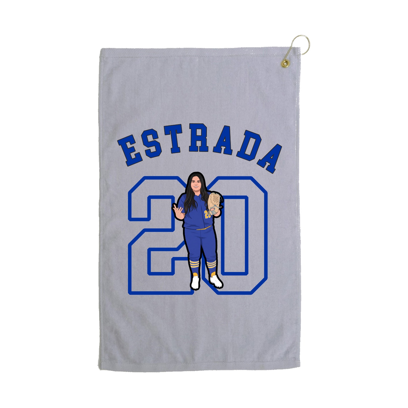 Golf Towel — Shirsey Arch in Grey