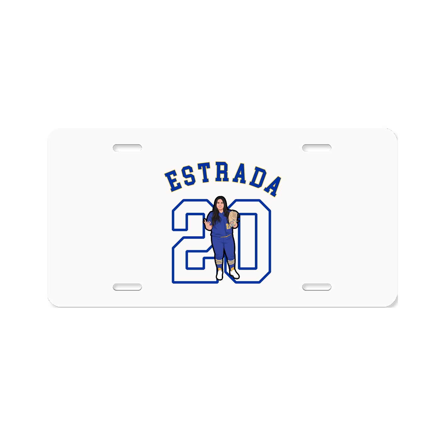 License Plate — Shirsey Arch in Classic