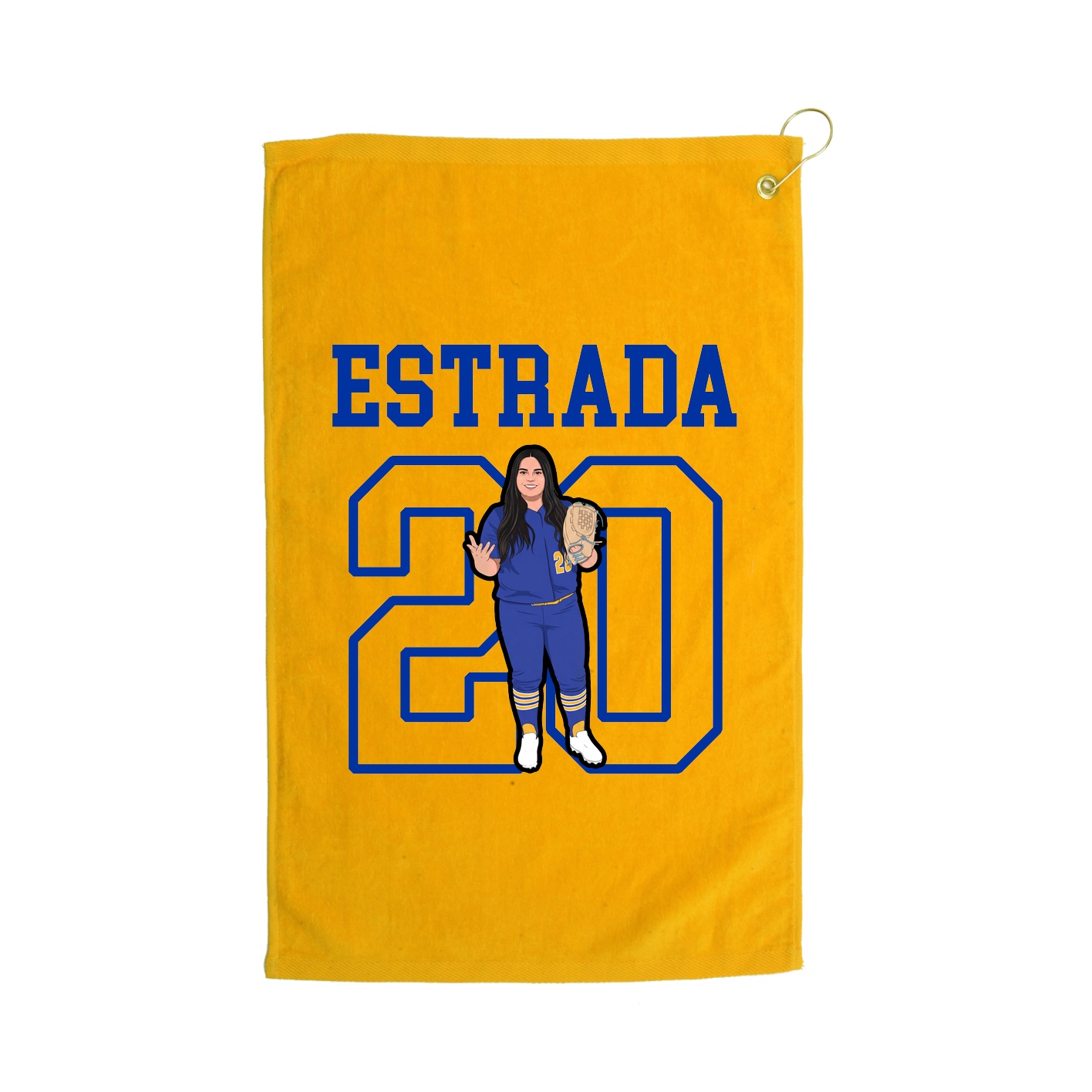 Golf Towel — Shirsey in Gold