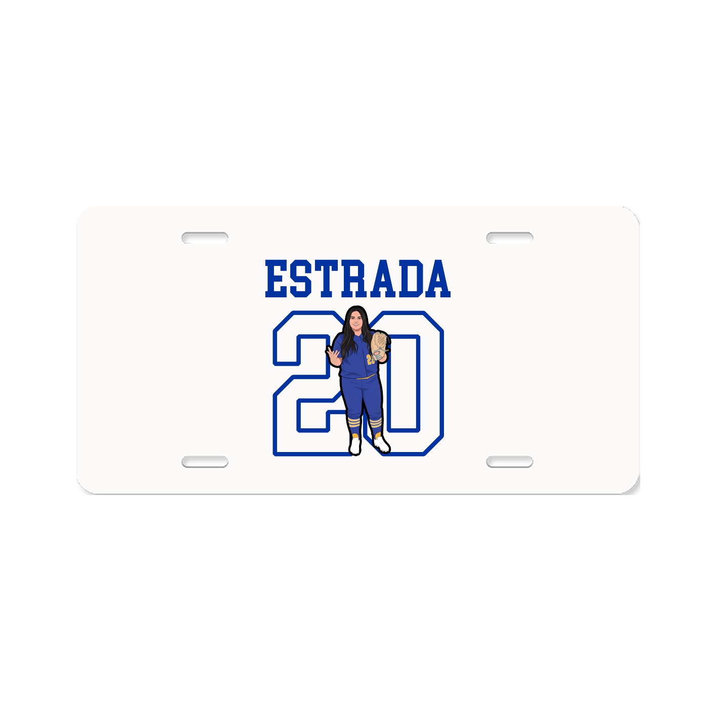 License Plate — Shirsey in Classic