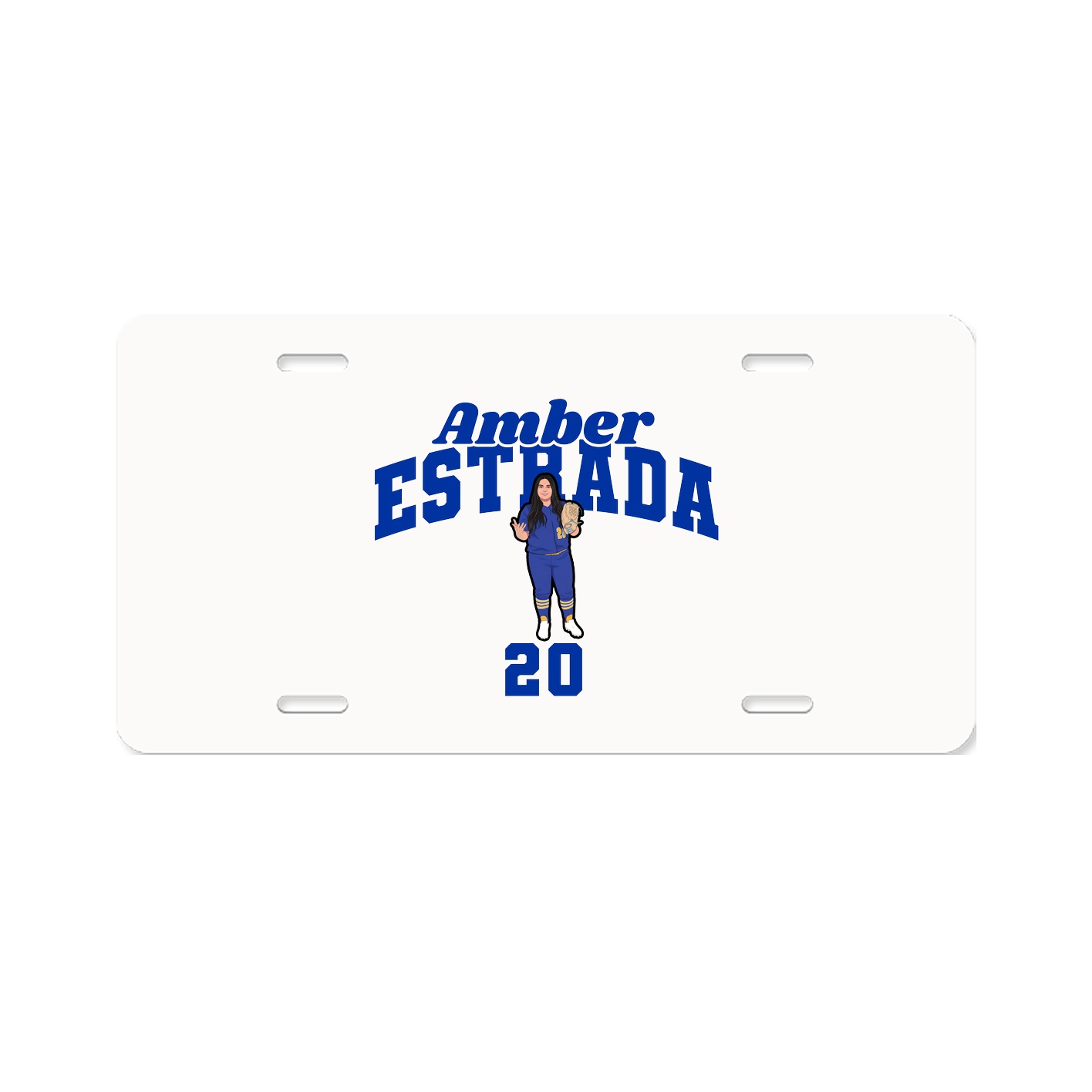 License Plate — Signature Arch in Classic