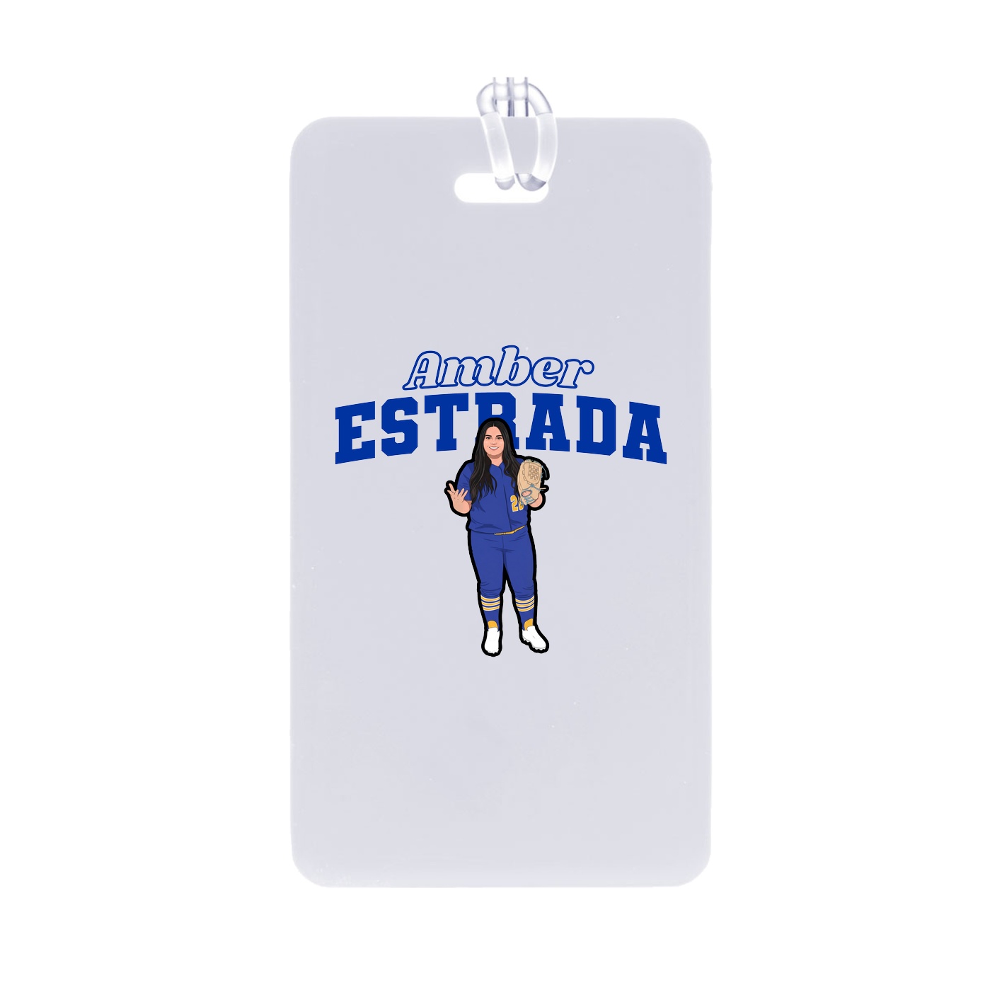 Bag Tag — Name Arch in Classic