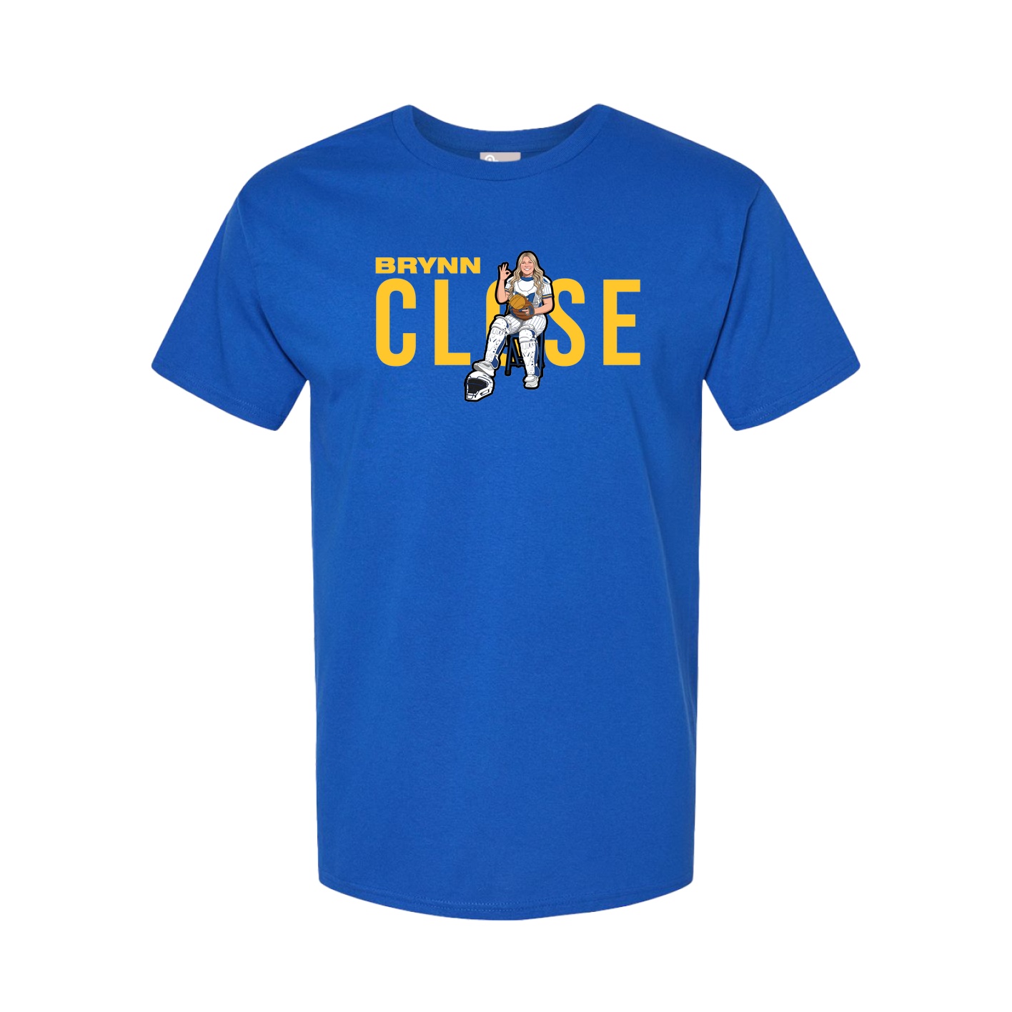 Youth Tee — Player Name in Royal