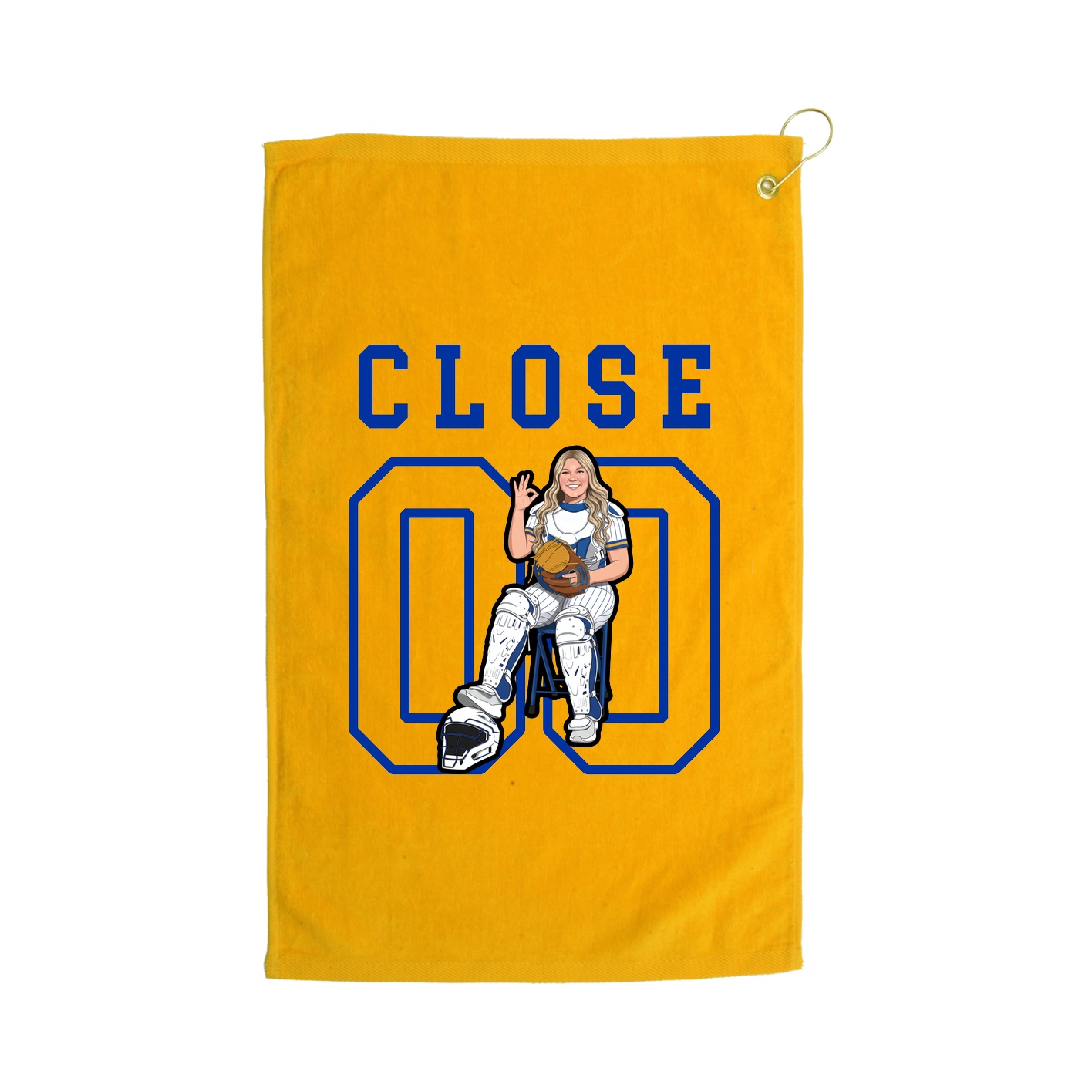 Golf Towel — Shirsey in Gold