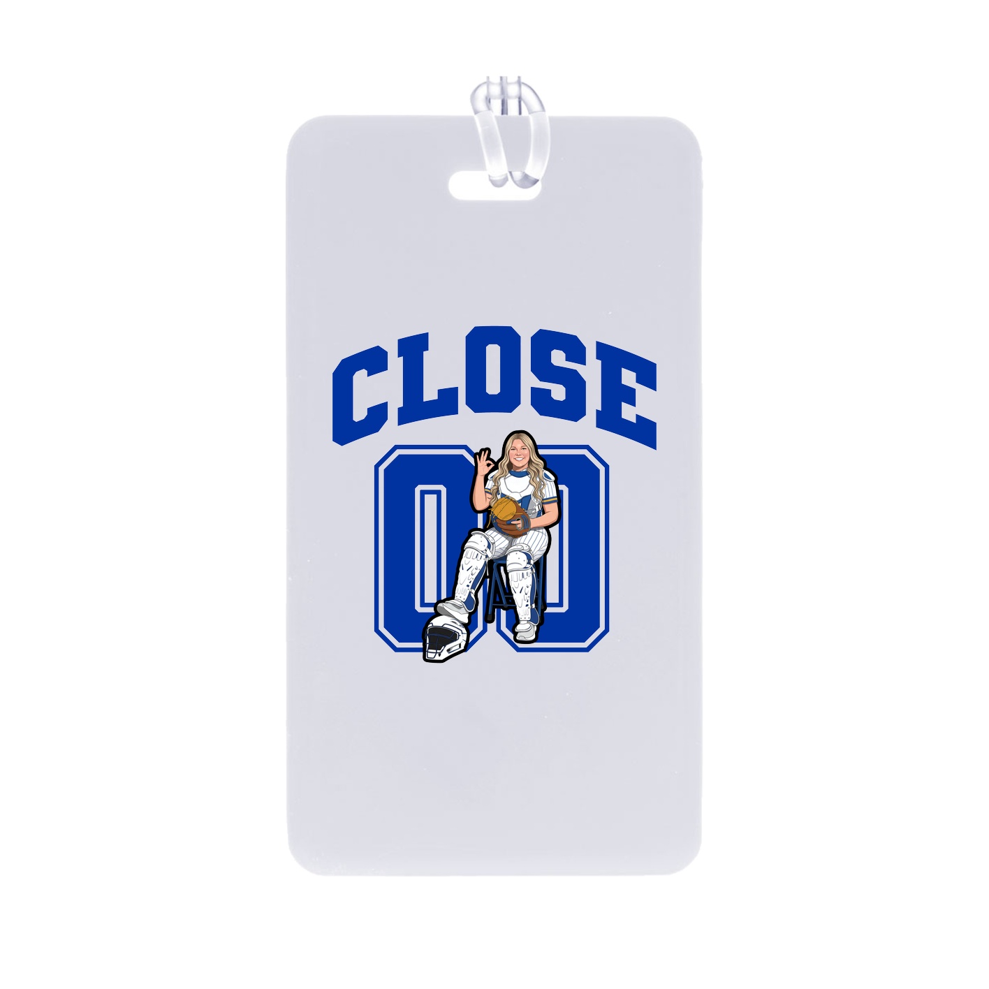 Bag Tag — Number in Classic