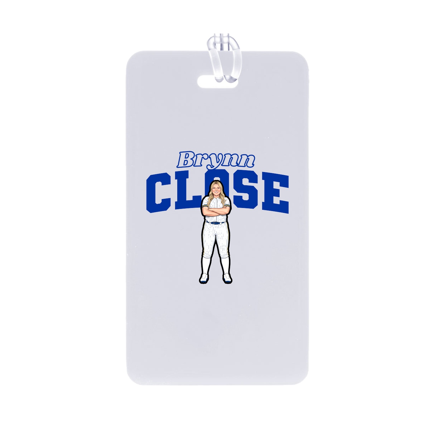 Bag Tag — Name Arch in Classic