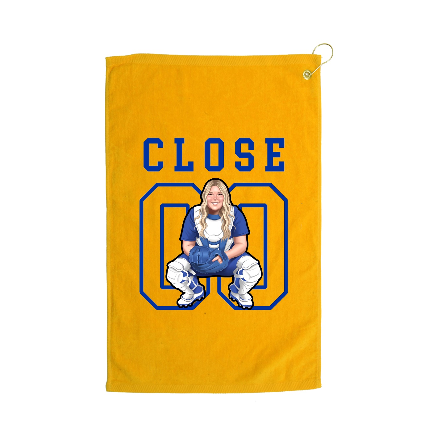 Golf Towel — Shirsey in Gold