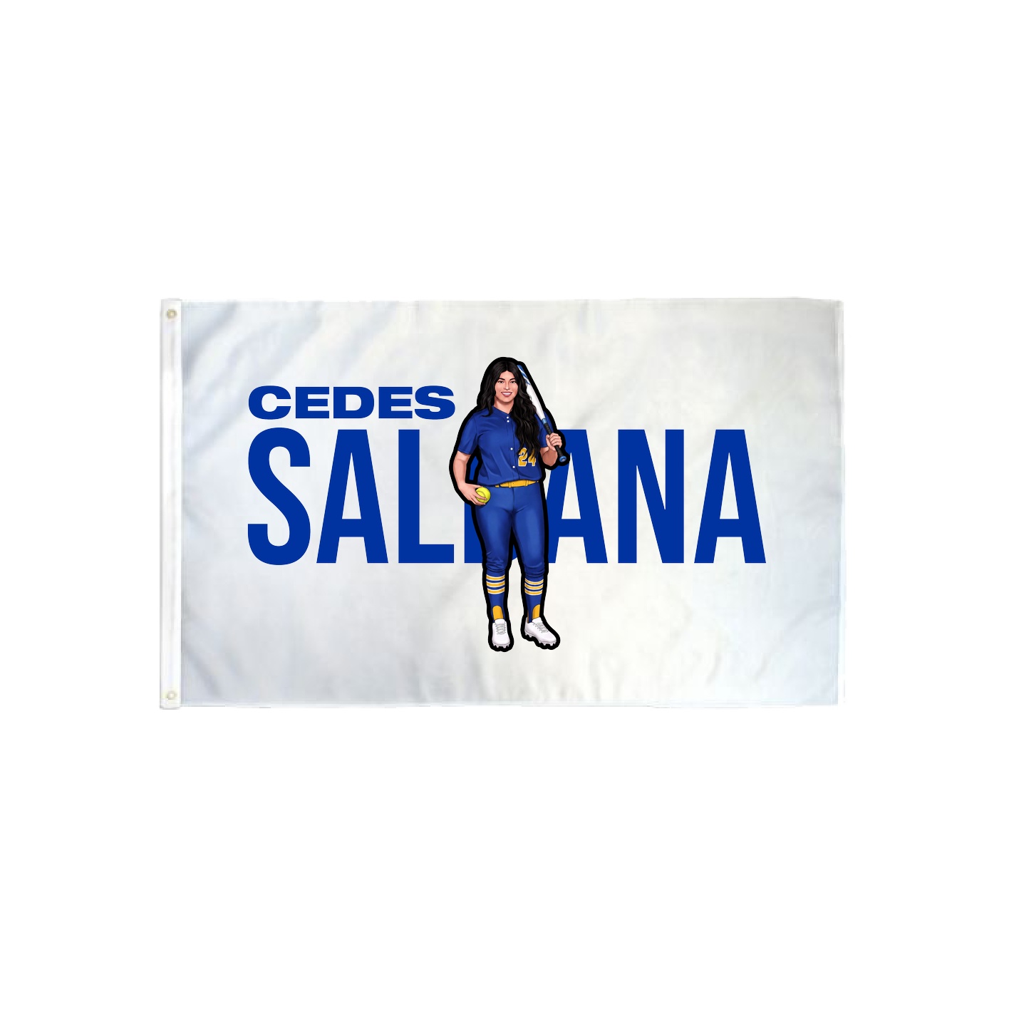 3x5 Flag — Player Name in Classic