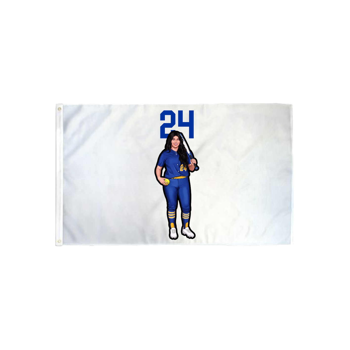 3x5 Flag — Number Top in Classic