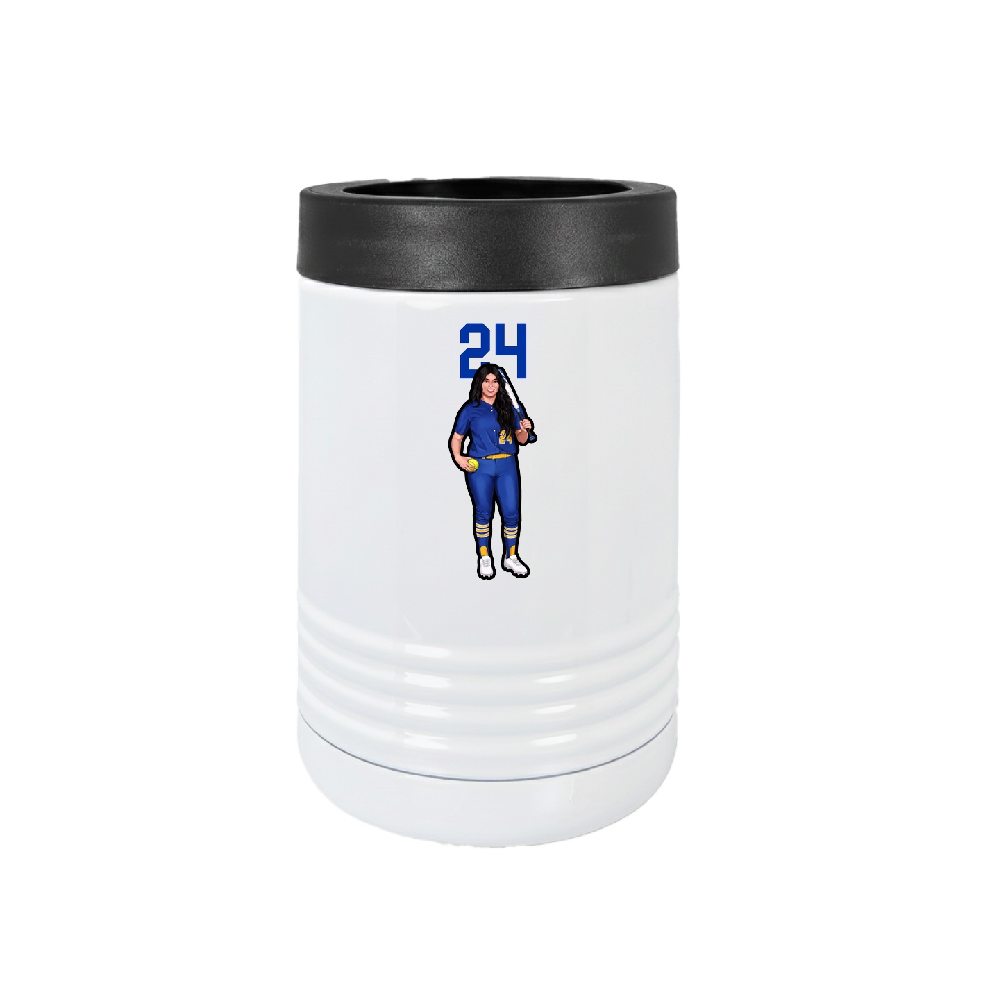 Beverage Holder — Number Top in White
