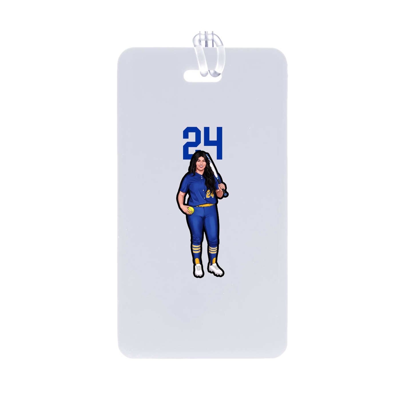 Bag Tag — Number Top in Classic