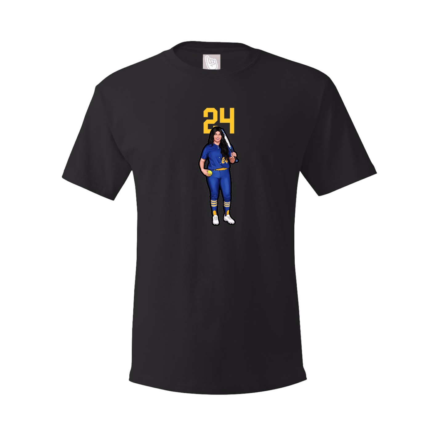 Tee — Number Top in Black