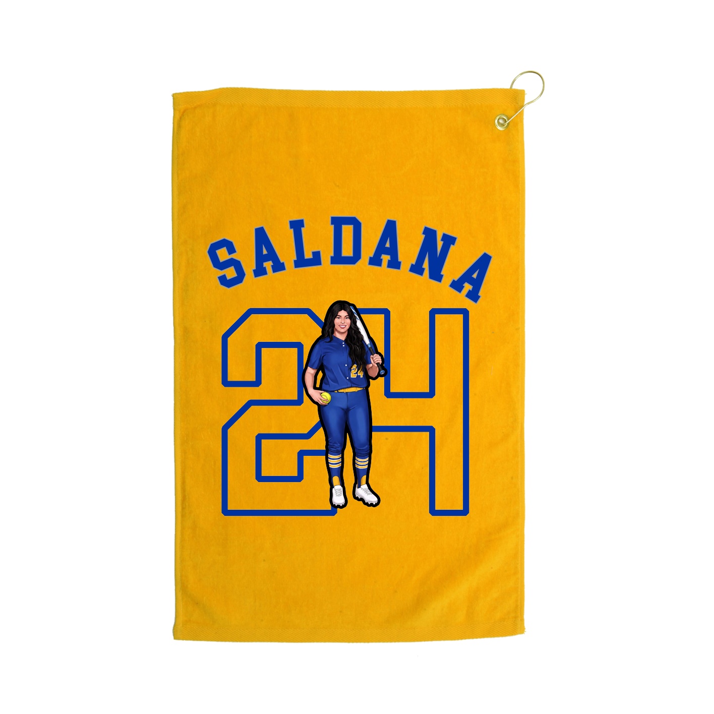 Golf Towel — Shirsey Arch in Gold