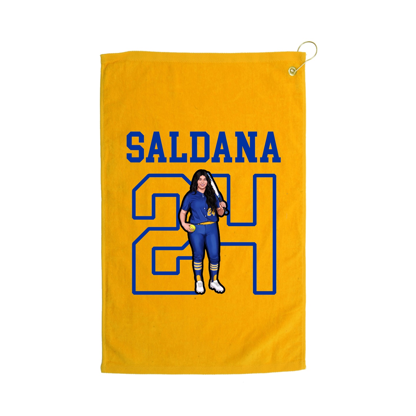 Golf Towel — Shirsey in Gold