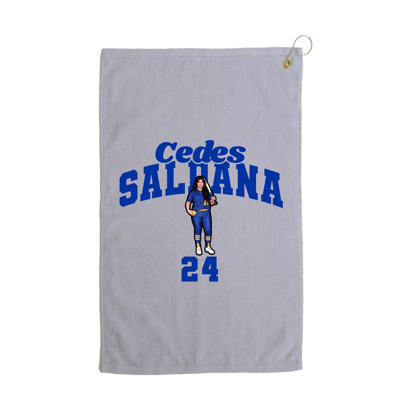 Golf Towel — Signature Arch in Grey