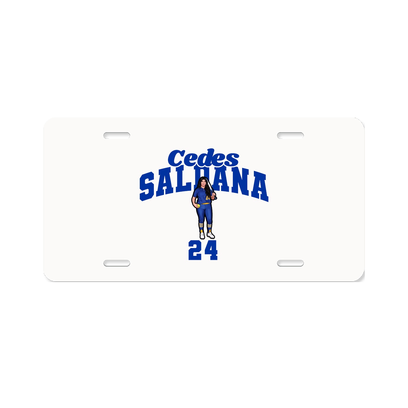 License Plate — Signature Arch in Classic
