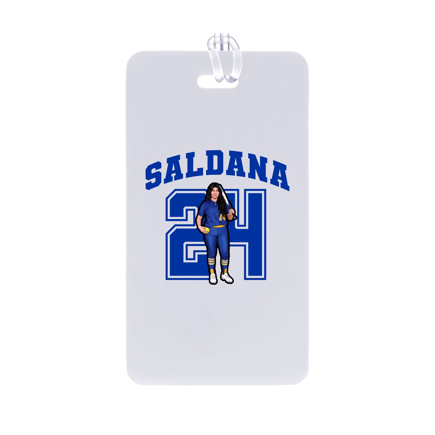 Bag Tag — Number in Classic