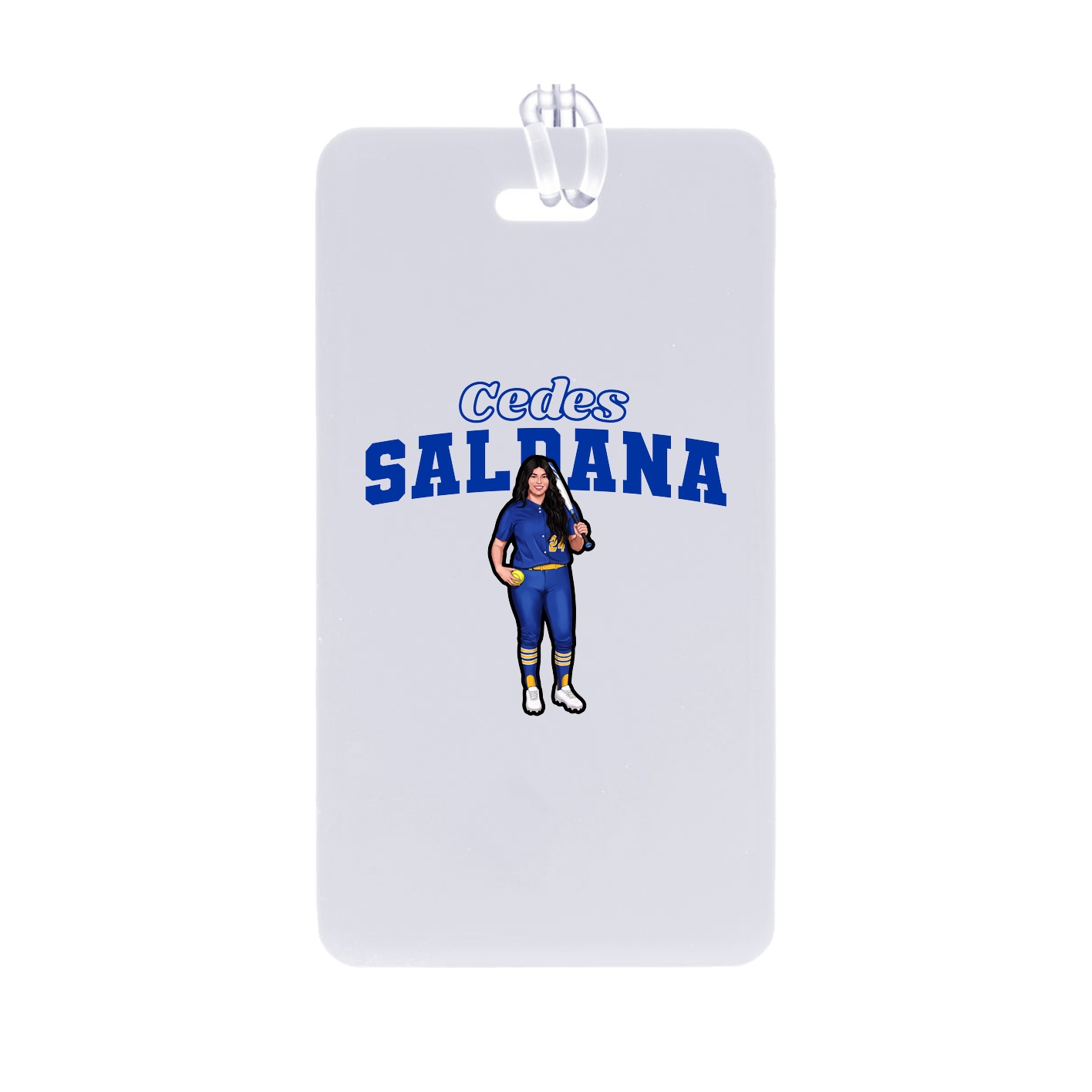 Bag Tag — Name Arch in Classic