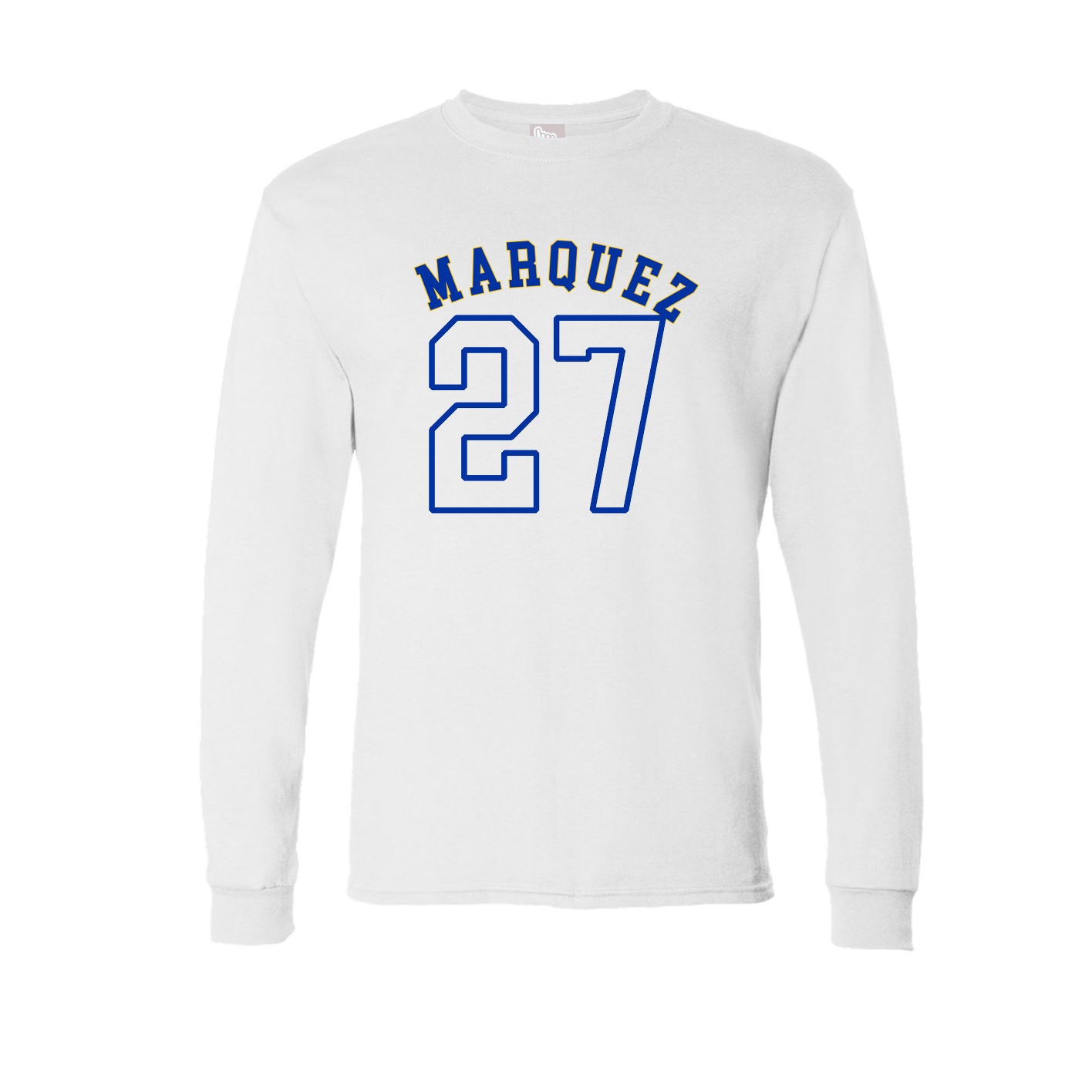 Long Sleeve Tee — Shirsey Arch in White