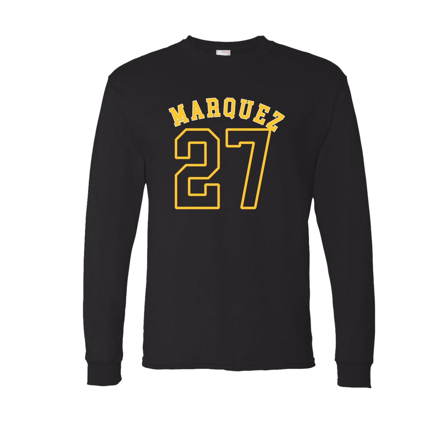 Long Sleeve Tee — Shirsey Arch in Black