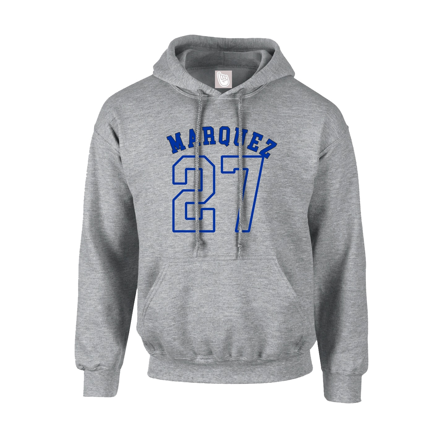 Youth Hoodie — Shirsey Arch in Grey