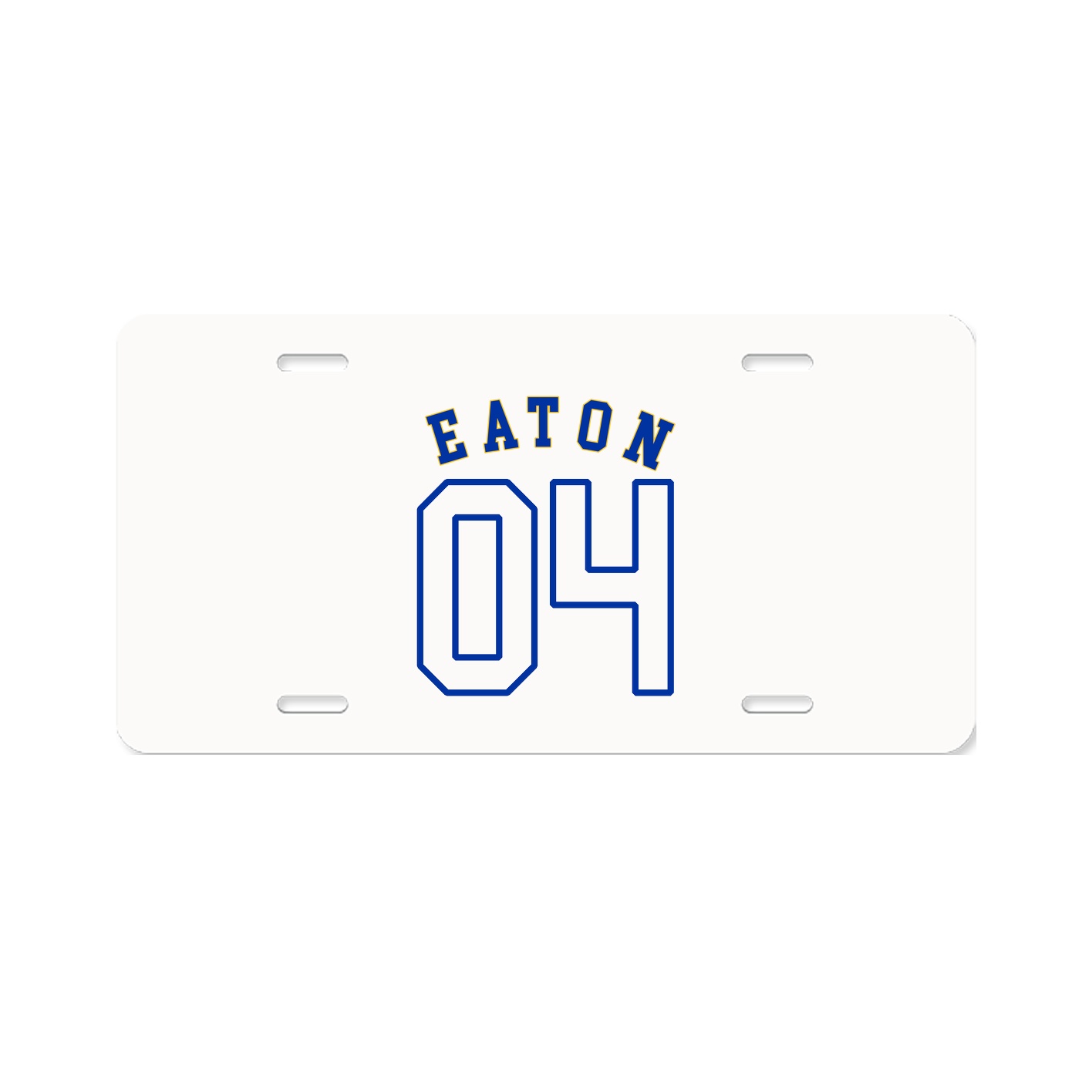 License Plate — Shirsey Arch in Classic