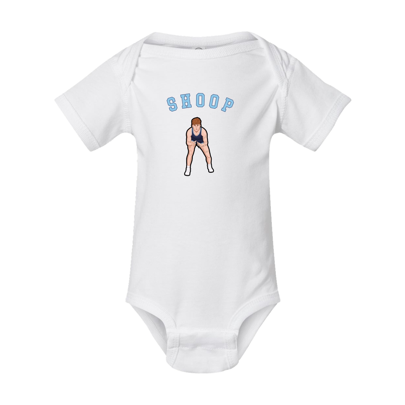 Baby Onesie — Shirsey Arch in White