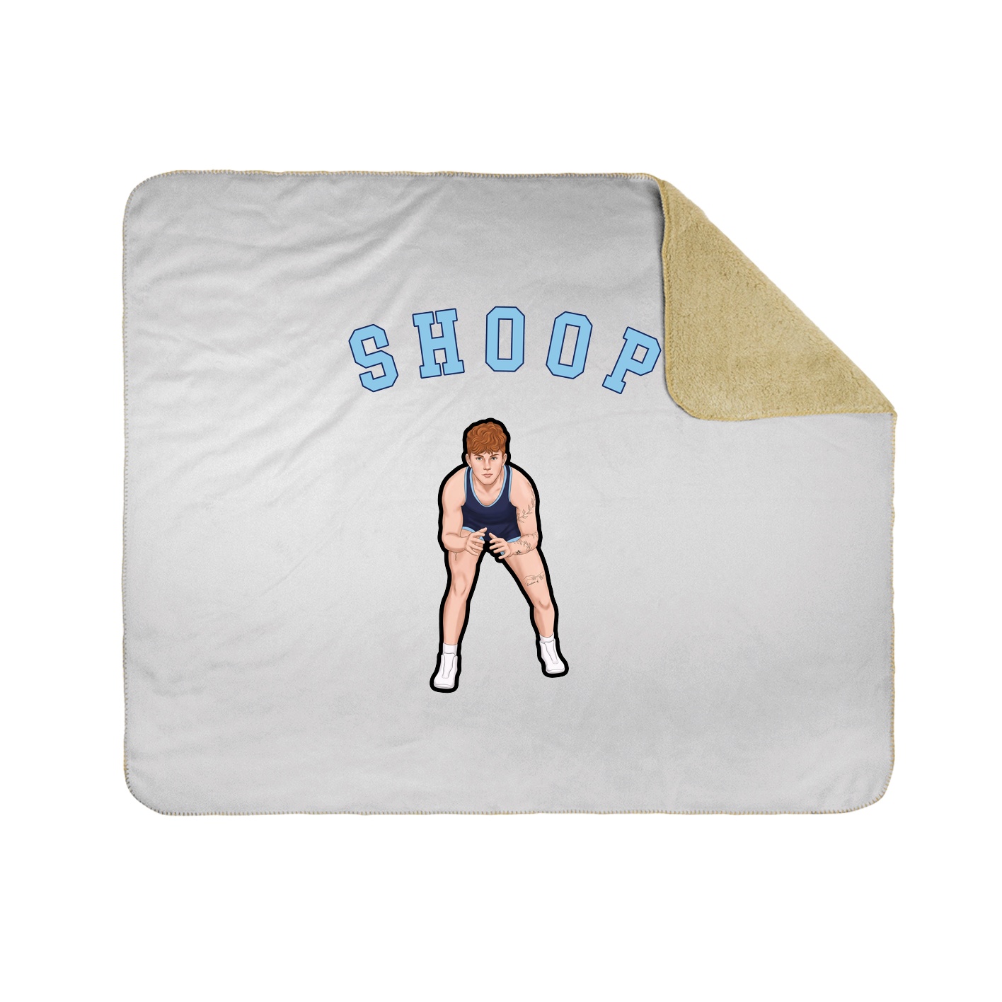 Throw Blanket — Shirsey Arch in White