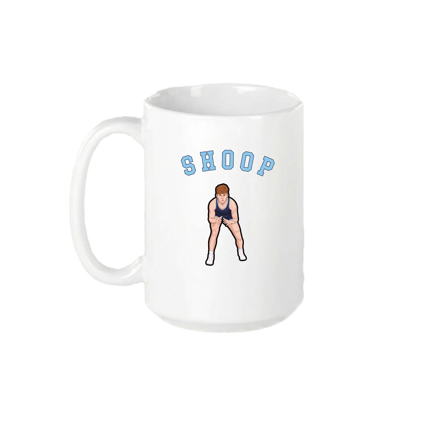 15oz Coffee Mug — Shirsey Arch in White