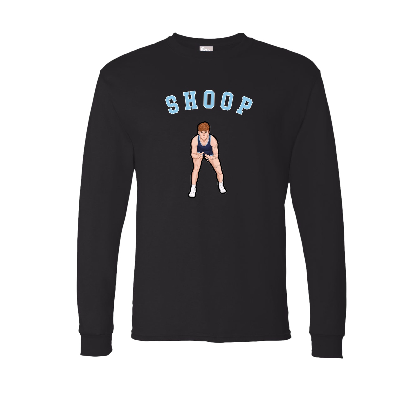 Long Sleeve Tee — Shirsey Arch in Black
