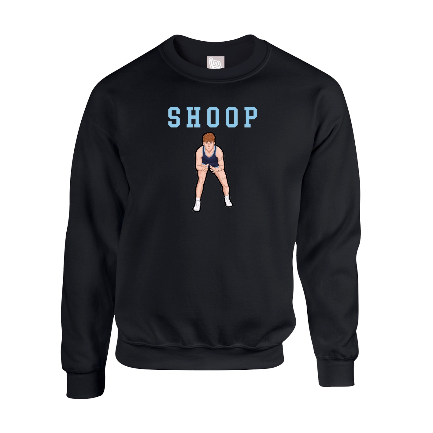 Fleece Crew — Shirsey in Black