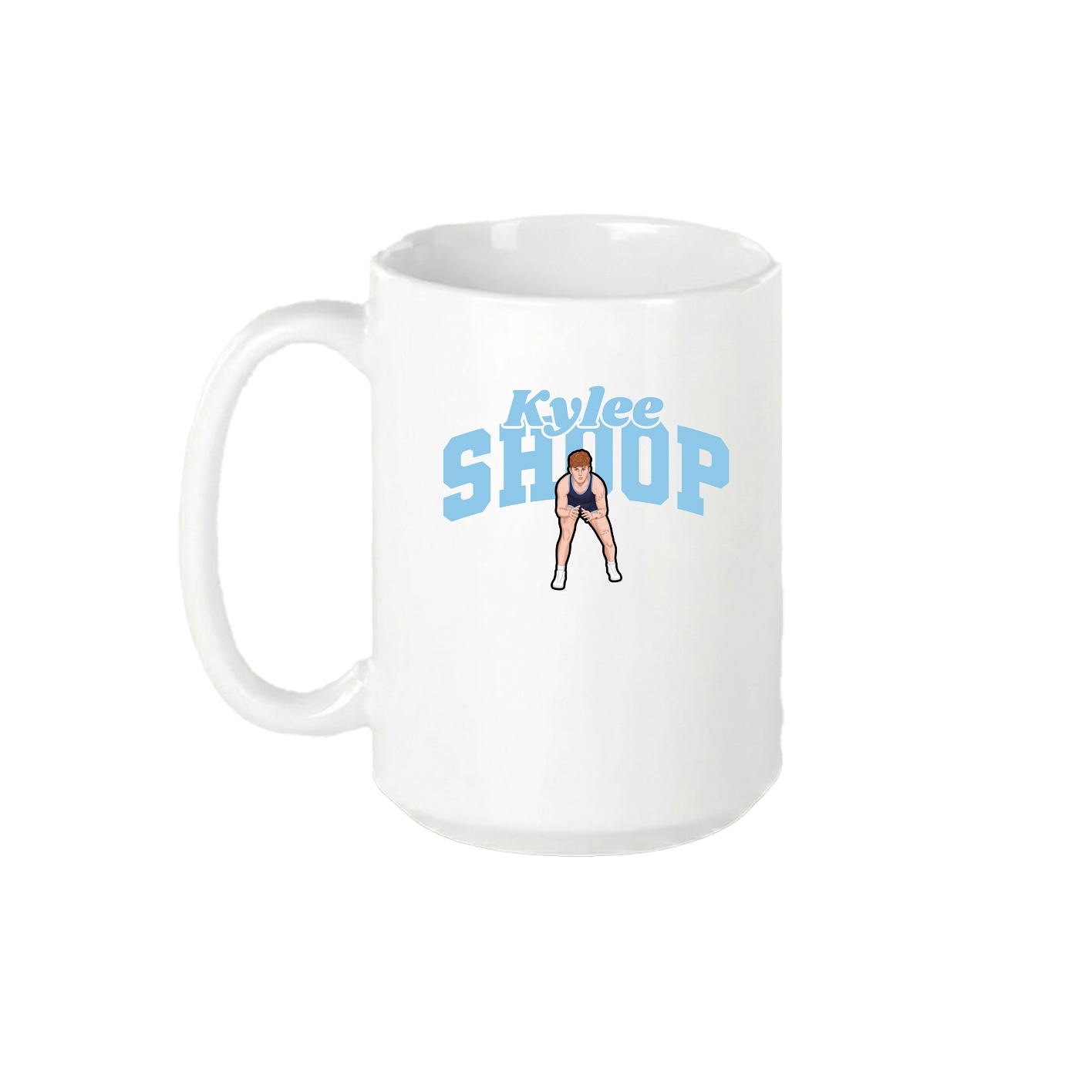 15oz Coffee Mug — Signature Arch in White