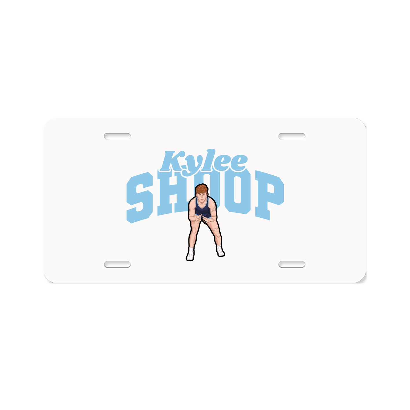 License Plate — Signature Arch in Classic