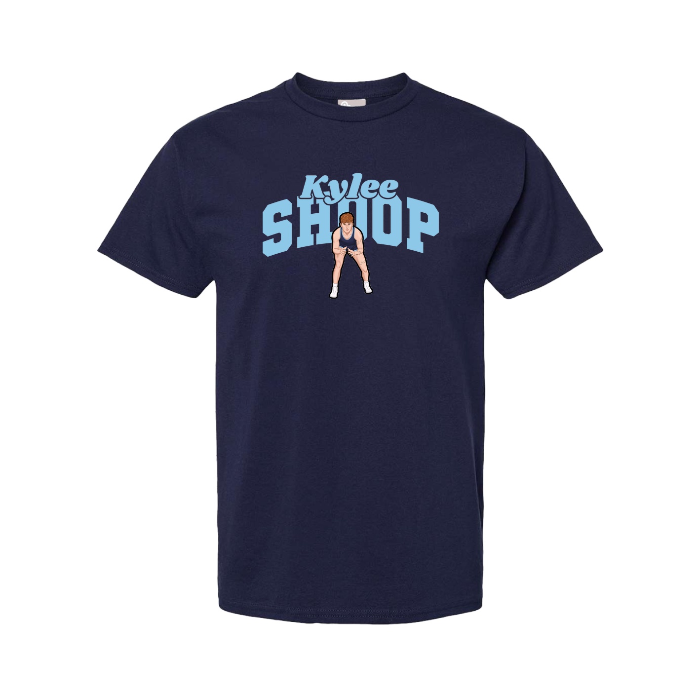 Youth Tee — Signature Arch in Navy