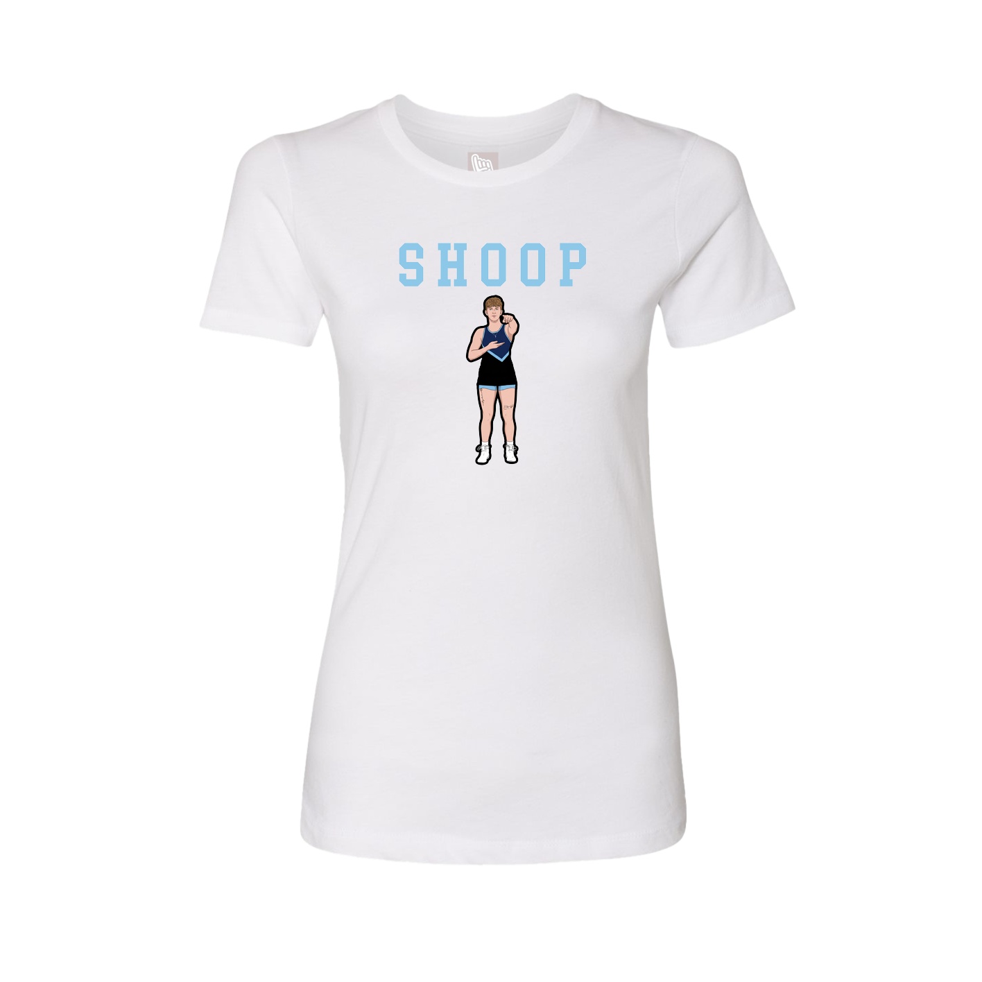Fitted Women's Tee — Shirsey in White