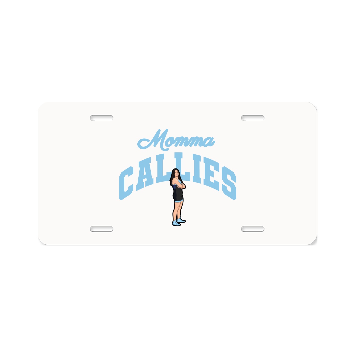 License Plate — Mothers Day Arch in Classic